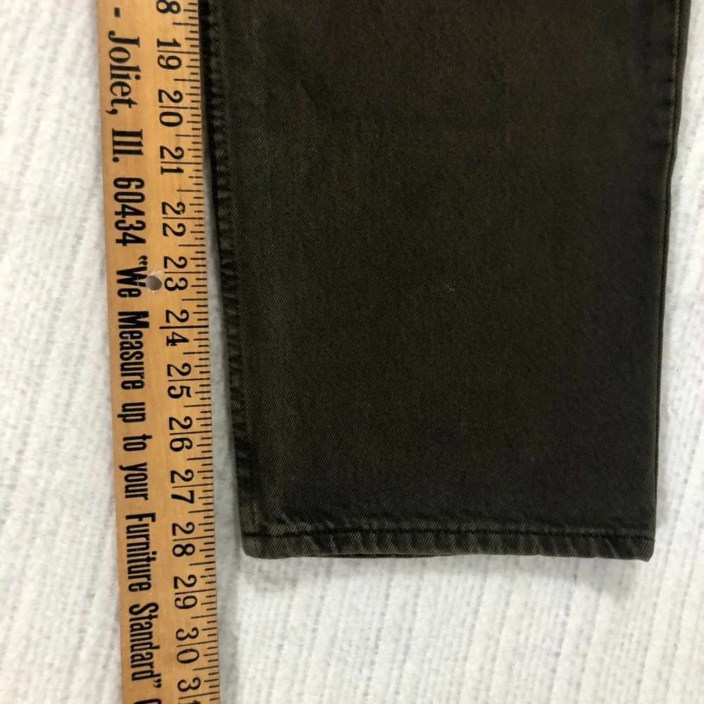 Levi's 550 Relaxed Fit Jeans Mens‎ W38 L30 Olive Green Denim Pants